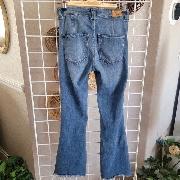 Express High Rise Bell Flare Sz 0 - Picture 6 of 8